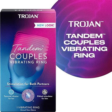 trojan tandem vibrating ring reviews|Trojan Tandem Couples Vibrating Ring